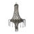 Early 20th Century Empire-Style Crystal Beaded Chandelier For Sale