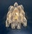 Mid-Century Modern Vintage Italian Clear Murano Glass Poliedri Wall Sconces, 1990, Set of 2 For Sale - Image 3 of 13