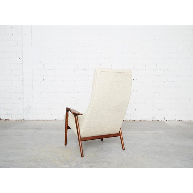 Set of Vintage Ruster Lounge Chair and Ottoman by Yngve Ekström for Pastoe, 1950s For Sale - Image 9 of 14