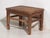 Brown Low Antique Coffee Table For Sale - Image 8 of 10