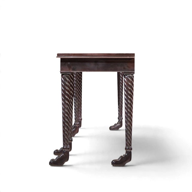 Early 21st Century Rose Tarlow Mahogany Belfast Console Table For Sale - Image 5 of 8