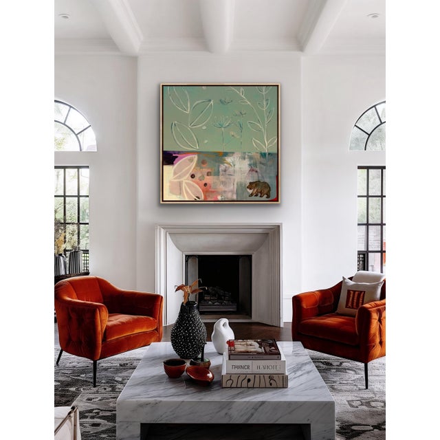 This painting is inspired by nature and it’s surrounding eco structure. It’s whimsical and serene tones make it suitable...