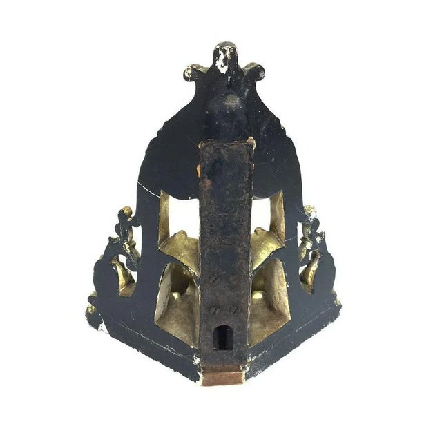 Gold 19th Century Gilded Corner Wall Bracket For Sale - Image 8 of 12