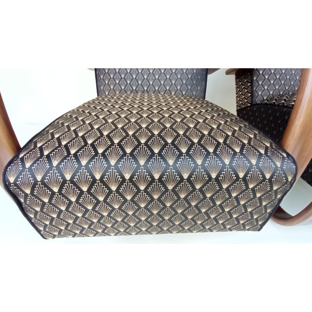 H-269 Lounge Chairs attributed to Jindrich Halabala for Up Zavody, 1930s, Set of 2 For Sale - Image 10 of 16