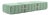 Curt Modular Set - Flexible Bench - Barcelona - Patina - V3347/46 (Light Green) by Ambivalenz, Set of 3 For Sale