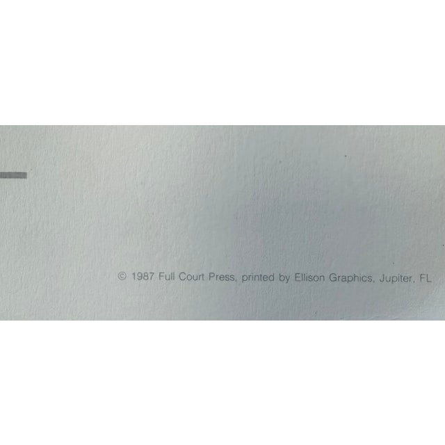 1987, Pelican, Offset Lithograph Print, Artist Louise Freshman Brown For Sale In Jacksonville, FL - Image 6 of 6