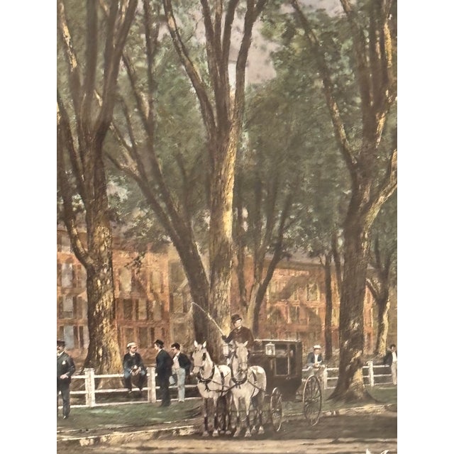 Late 19th Century Set of Prints Entitled “The Yale Fence” 1891 For Sale - Image 5 of 12