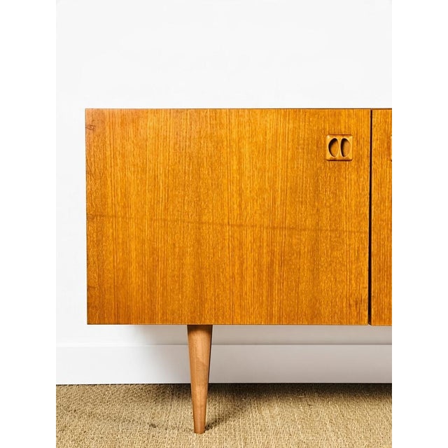 1960s Vintage Scandinavian Teak Sideboard, 1960 For Sale - Image 5 of 16