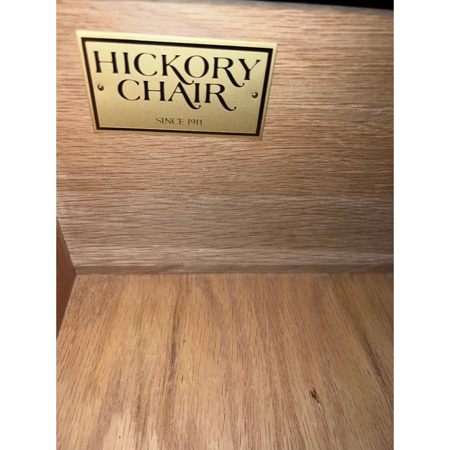 2000 - 2009 Hickory Chair Mahogany Entertainment Center For Sale - Image 5 of 5