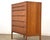 Mid-Century Modern 1960s Arne Wahl Iversen Danish Modern Teak Tall Dresser For Sale - Image 3 of 10