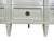American of Martinsville Lacquered Dresser in Off-White With Brass Hardware, Transitional Style, 1970s For Sale - Image 11 of 17
