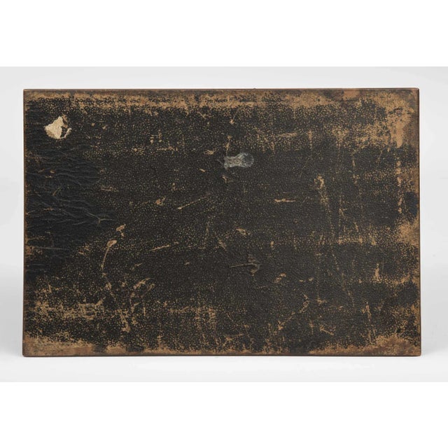 Brown Oak Stationery Box, Circa 1900 For Sale - Image 8 of 9