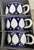 Early 21st Century Castro Sargadelos F-73 Six Tea Cup and Saucer Set - 12 Pieces For Sale - Image 5 of 11