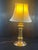 Hollywood Regency Vintage Brass Table Lamp Stiffel For Sale - Image 3 of 11