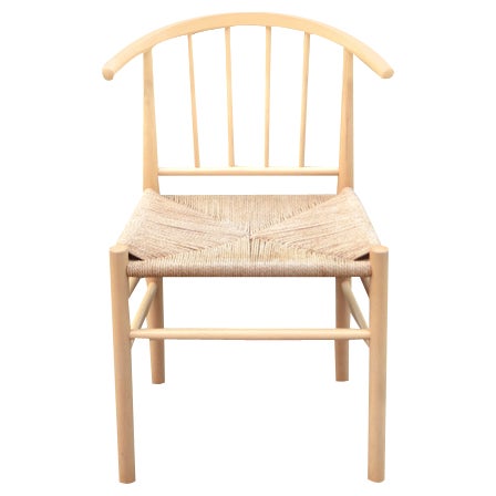 Modern Danish Model J-151Beech Dining Chair by Erik Ole Jorgensen for Kvist Mobler, 1960s For Sale