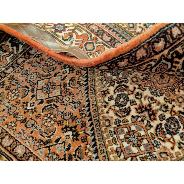 Purple Vintage Bidjar Rug in Wool, 1980s For Sale - Image 8 of 10