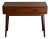 Vintage Swedish Teak Console Table by Glas & Trä Scandinavian Modern Side Table For Sale