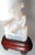 Chinese Early 20th Century Well-Carved Agate Sculpture of a Rearing Horse, Beautiful Natural Stone, Attached to Fitted Wooden Base For Sale - Image 3 of 10