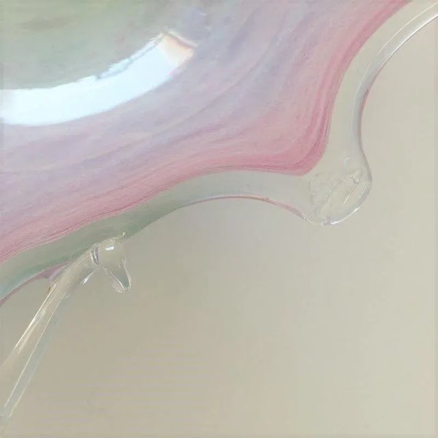 Mid-Century Modern Colorful Glass Bowl, 1950s For Sale - Image 3 of 8