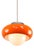 Space Age Orange Best Pendant from Guzzini, 1970s For Sale