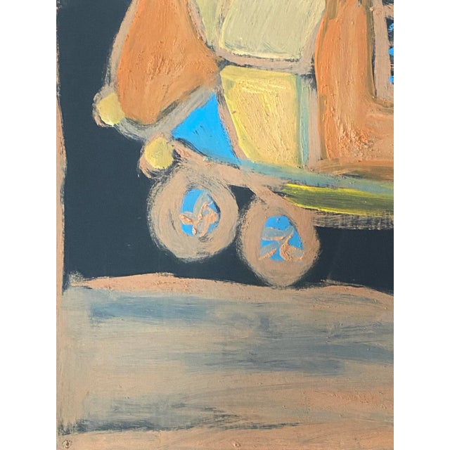 American 1990’s "Cotton Truck" Folk Art Painting by Jimmy Lee Sudduth For Sale - Image 3 of 13
