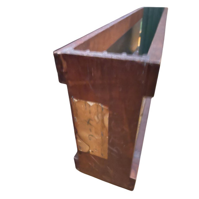 Vintage John Widdicomb Mid-Century Petite Expandable Drop Leaf Dining Table With Watertown Slide, Four Leaves With Original Storage Box. For Sale - Image 9 of 12