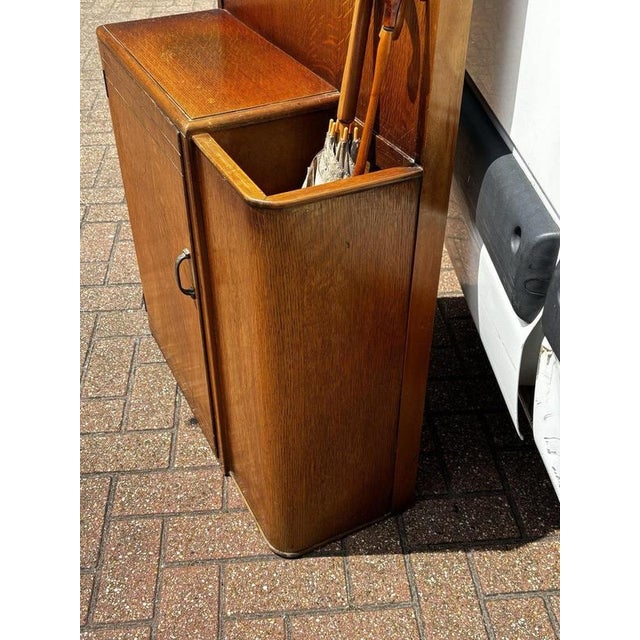 Mid-Century Umbrella Stand with Storage, 1960s For Sale - Image 6 of 14