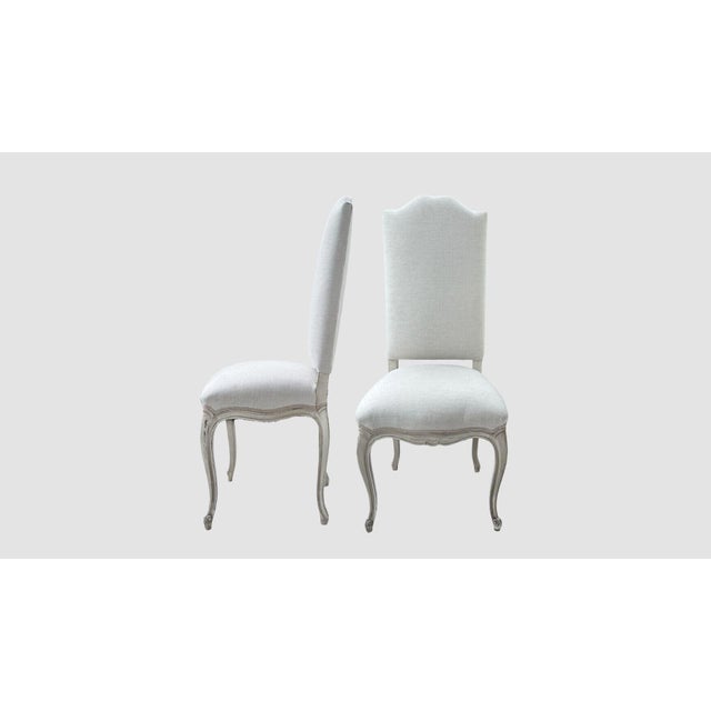 Set of Six 19th Century Louis XV Dining Chairs For Sale - Image 4 of 5