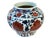 This stunning Ming style chinoiserie vase boasts a traditional design with intricate details, including a flying dragon...