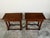 Pair of Italian 19th Century Carved Walnut Console Tables with Doric Columns For Sale In Atlanta - Image 6 of 12