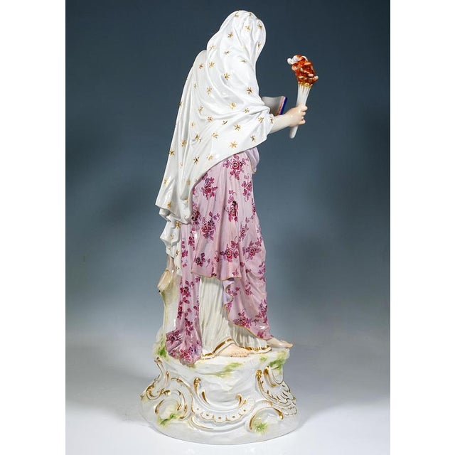 Science, Large Allegorical Figure, by Emmerich Andresen, Meissen Germany, C 1900, 1890s For Sale - Image 5 of 11