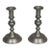 Woodbury Pewterers Candlestick Holders, a Pair For Sale