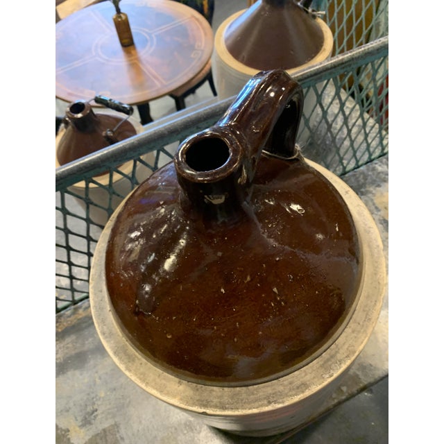 Mid 19th Century Mid 19th Century Antique Stoneware Jug For Sale - Image 5 of 8