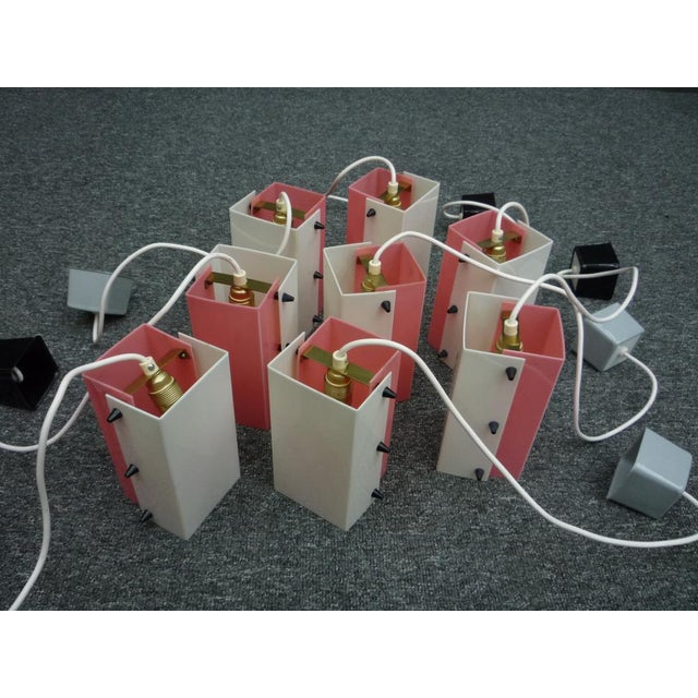 Space Age Acrylic Glass Pendant Lamp, 1950s For Sale - Image 9 of 11