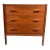 1970’s Danish Teak Vitre Chest of Drawers For Sale