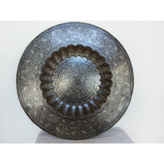 Large Bidriware Tray For Sale In San Antonio - Image 6 of 6