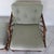 Brown Vintage Chinese Chippendale McGuire Style Bamboo Rattan Lounge Chair & Ottoman For Sale - Image 8 of 8