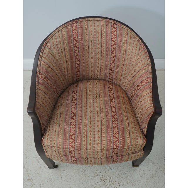 Age: Approx: 30 Years Old Details: Brass Capped Feet High Quality Construction Mahogany Finish Traditional Style Caster...