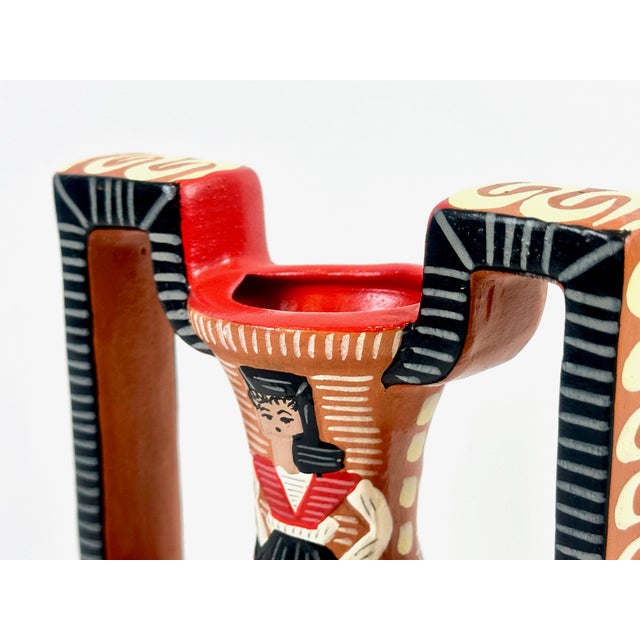 Sardinian Terracotta Amphora attributed to Carmen Nuovo, 1970s For Sale - Image 11 of 14