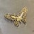Sarah Coventry Sarah Coventry Gold Tone Butterfly Brooch For Sale - Image 4 of 4