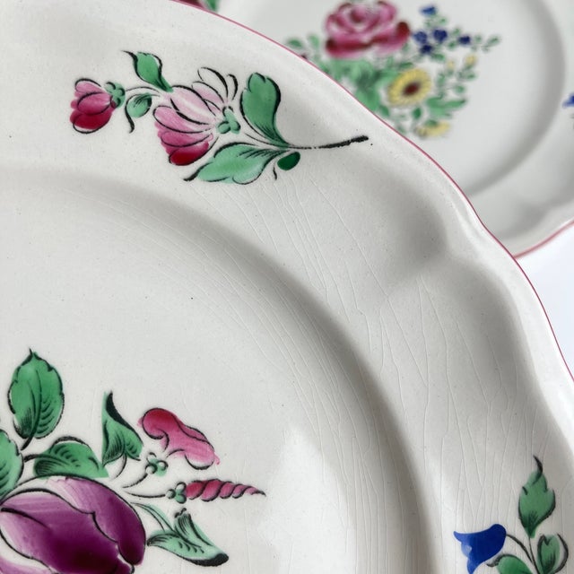 Réverbère Model Service for Six People from KG Lunéville, 1950s, Set of 18 For Sale - Image 14 of 17