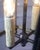 Mid 20th Century French Copper and Iron Lantern with Star Motifs For Sale - Image 9 of 9