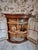 Antique French Château Walnut Demi-Lune Cabinet, Late 18th Century For Sale - Image 11 of 18