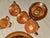 Jeannette Glass 1940s Jeannette Nos 35 Piece Anniversary Marigold Dinner Set For Sale - Image 4 of 5