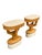 Wood Fine French Architectural Art Deco Side Tables in Style of T. H. Robsjohn-Gibbings -Pair For Sale - Image 7 of 12