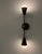 Black Apparatus Studio Blackened Brass Triad 2 Wall Sconces - a Pair For Sale - Image 8 of 16