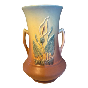 Vintage Hull Calla Lily "Jack-in -Pulpit" Vase 520/33-8" Ca. 1938