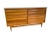Mid-Century Modern Walnut Double-Sink Bathroom Vanity With White Top For Sale - Image 4 of 6