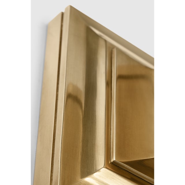 Chapman & Myers for Visual Comfort Signature Provo 5" Canister Light in Antique-Burnished Brass For Sale - Image 10 of 12