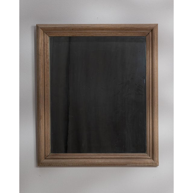 19th Century France Antique White Wood Mirror For Sale In Greensboro - Image 6 of 10